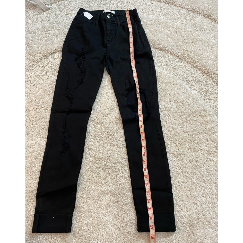 Vibrant MIU skinny high waist distressed jeans NWT - Picture 9 of 9